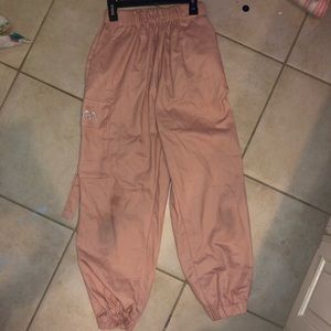 pink cargo pants